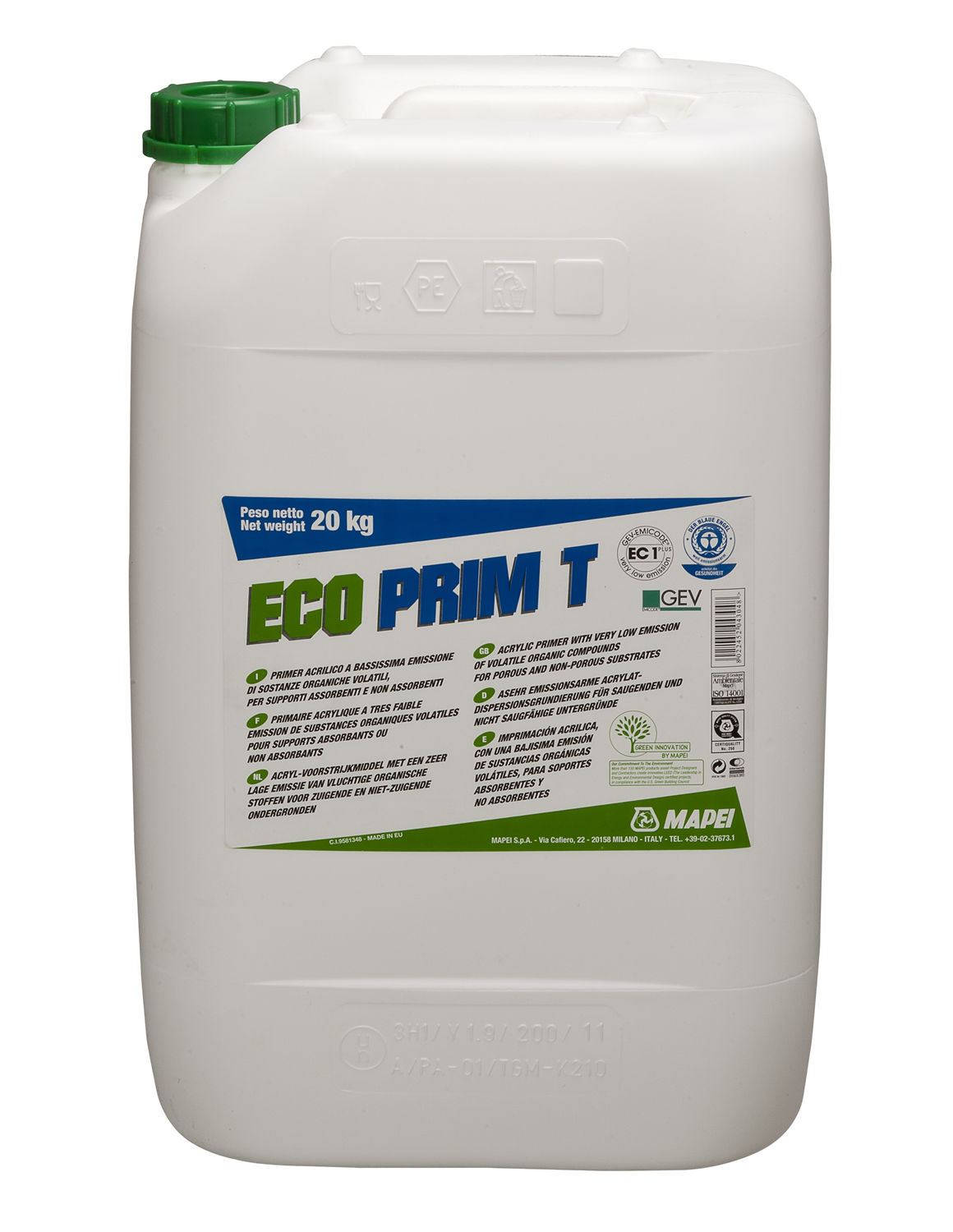 ECO PRIM T Primaire d 'accrochage  acrylique spécial sols 5 kg