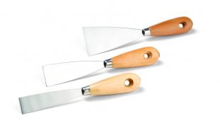 lot de 3 spatules / couteau de peintre ref 50991